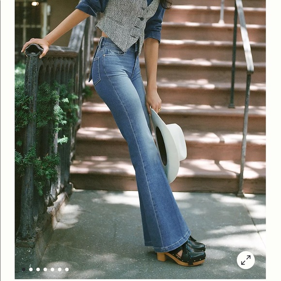 Paige Genevieve high rise flare jeans - Picture 2 of 7